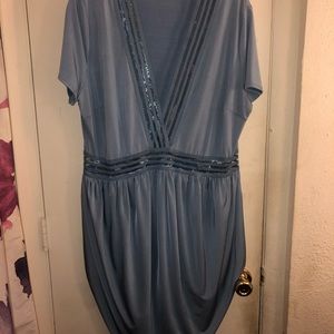 Plus-size mini dress!